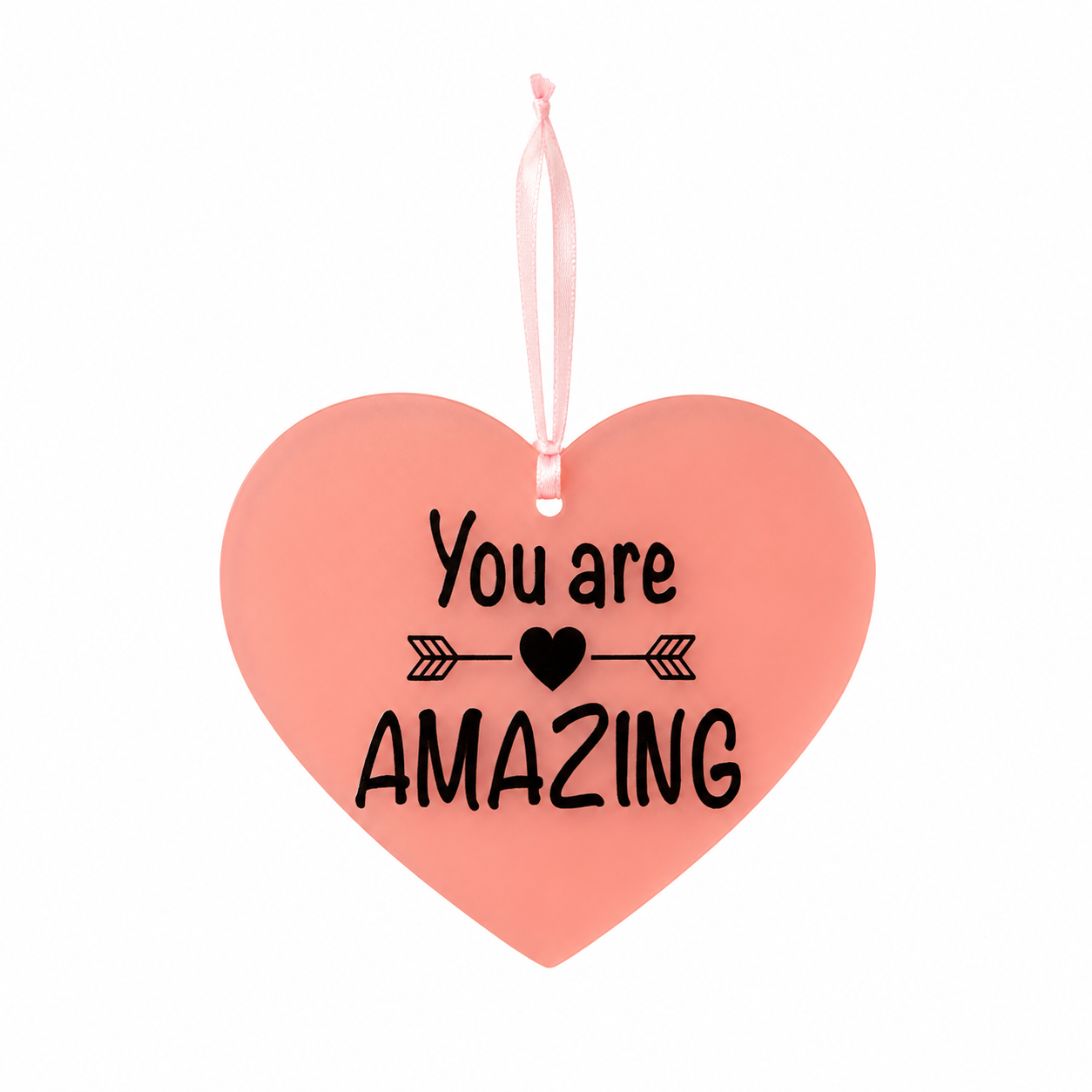 You Are Amazing Hanging Heart | Inspirational Heart Decoration