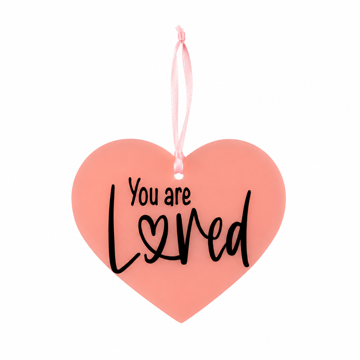 You Are Loved Hanging Heart | Hanging Decoration | Christian Gift