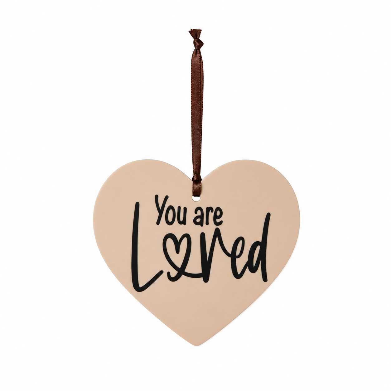 You Are Loved Hanging Heart | Hanging Decoration | Christian Gift