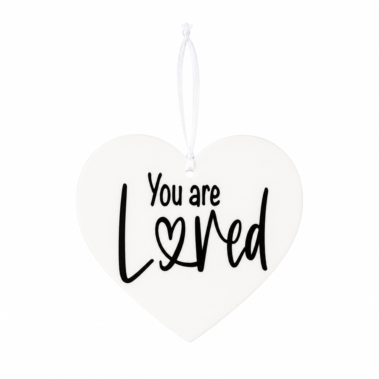 You Are Loved Hanging Heart | Hanging Decoration | Christian Gift